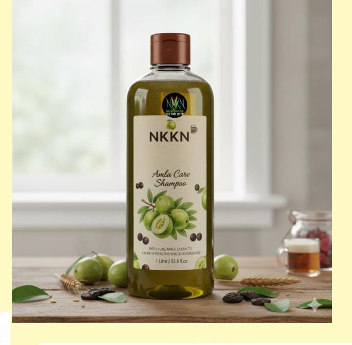 You are currently viewing NKKN Amla Care Shampoo: The Timeless Secret for Strong, Shiny & Healthy Hair