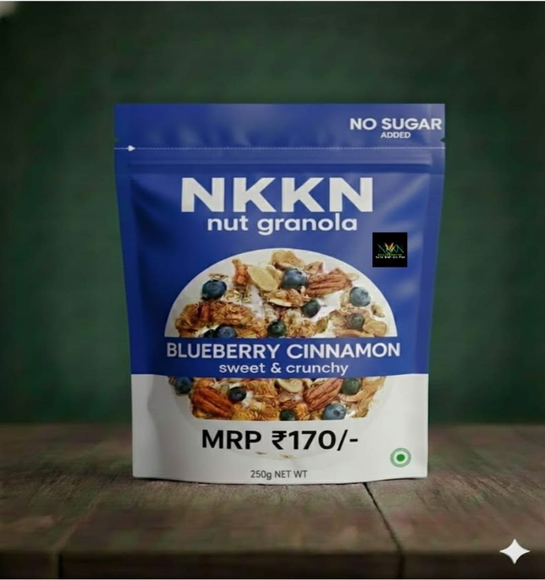 Read more about the article NKKN Brand Nut Granola (Blueberry, Cinnamon Sweet & Crunch) – A Perfect Blend of Taste, Nutrition, and Crunch