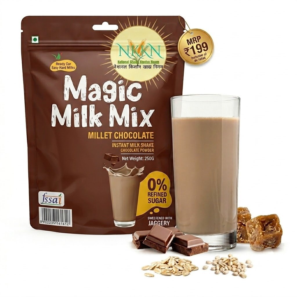 Read more about the article NKKN Brand Instant hot Magic Mix Millet Chocolate – A Delicious and Nutritious Choice for Modern Lifestyles