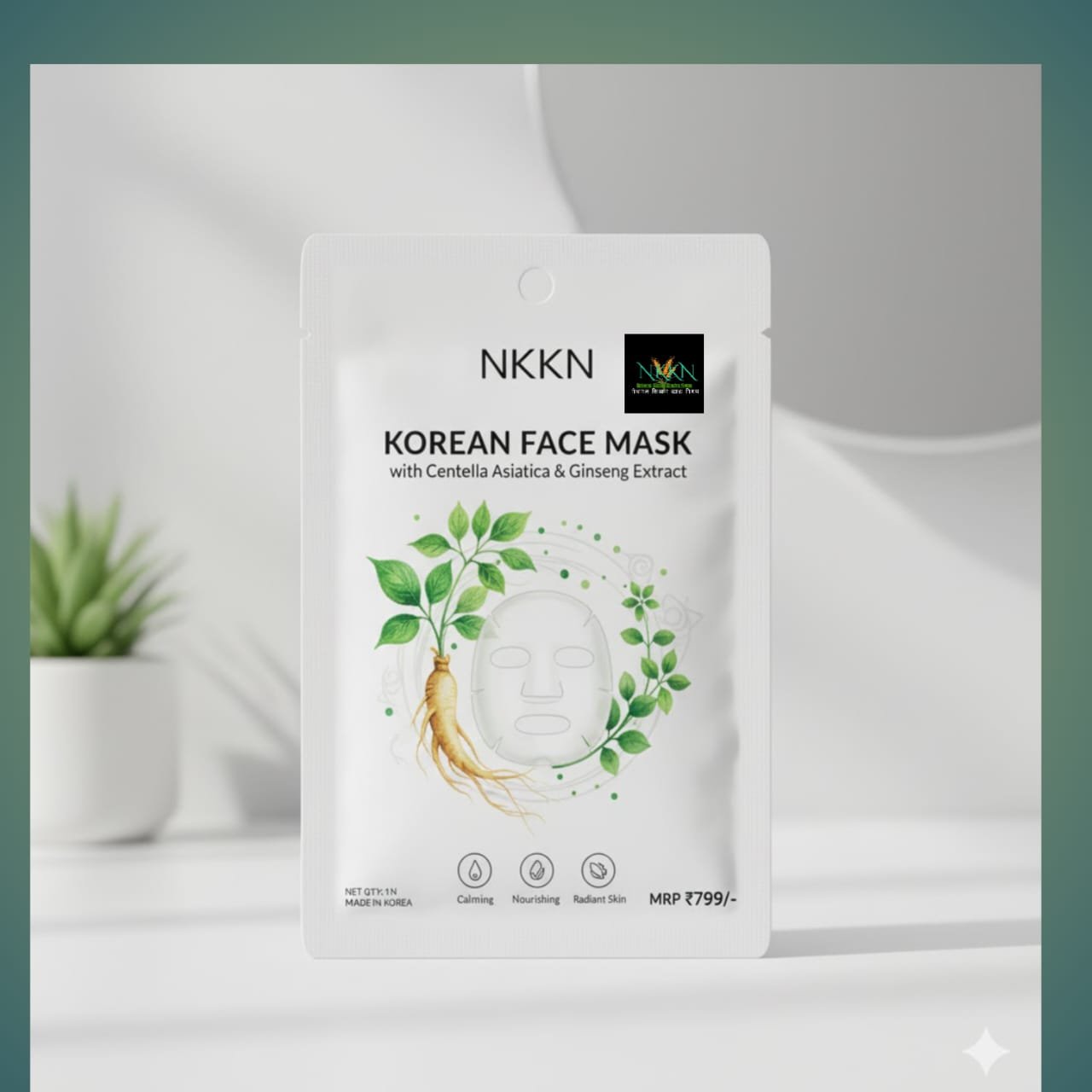 Read more about the article NKKN Brand Korean Face Mask with Centella Asiatica & Ginseng Extract: The Ultimate Skincare Solution for Healthy, Radiant Skin