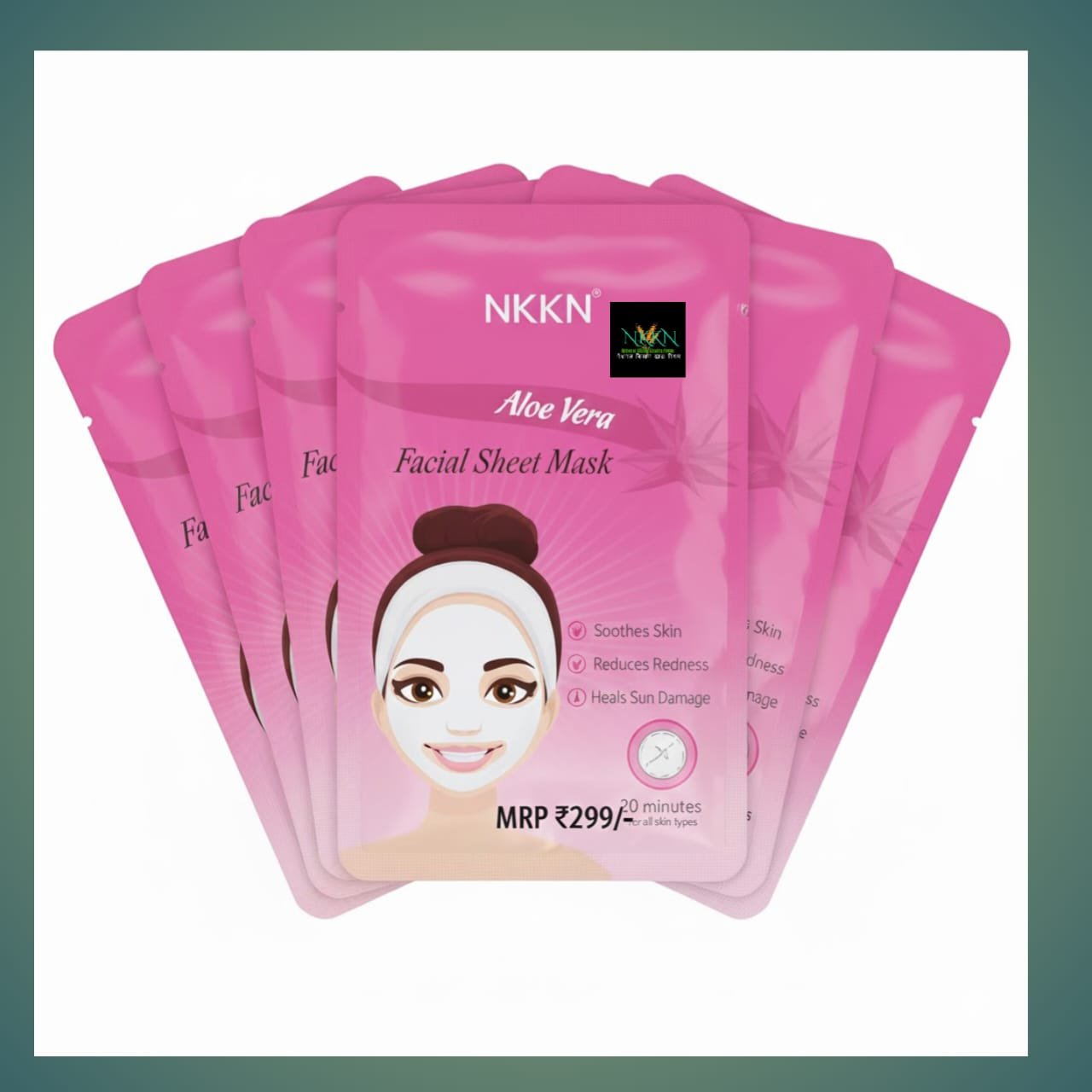 Read more about the article NKKN Brand Aloe Vera Facial Sheet Mask – Refresh, Hydrate, and Soothe Your Skin Naturally